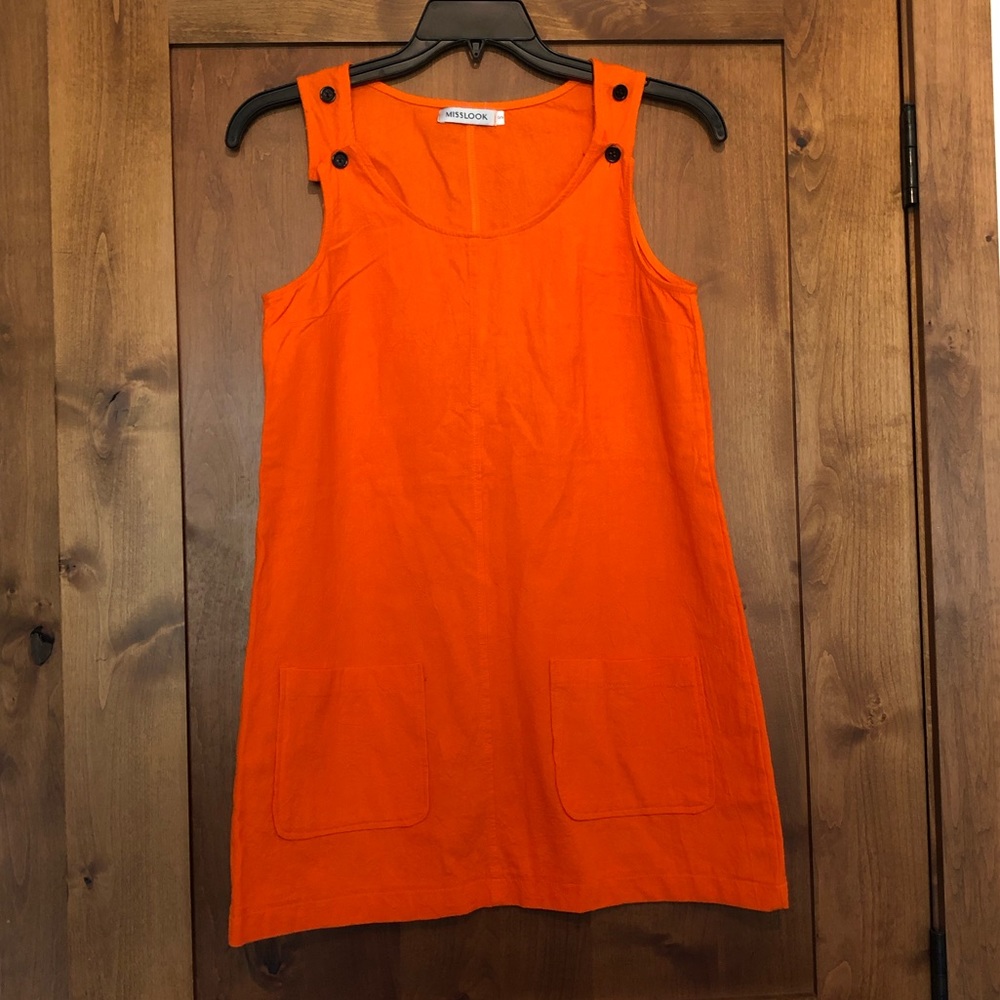 ⭐️2/$30⭐️Misslook orange dress